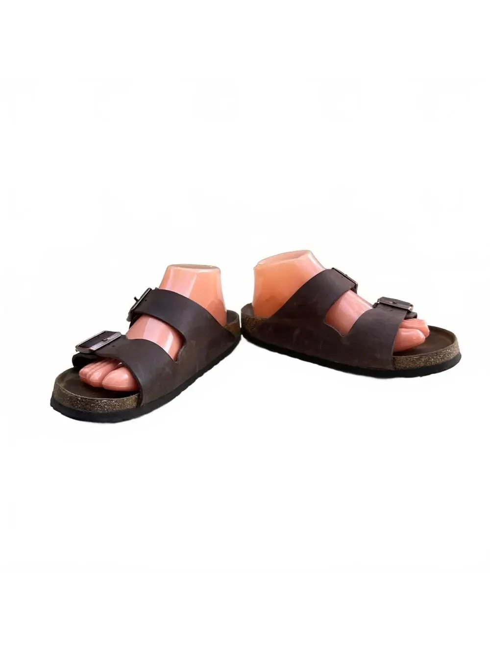 Birkenstock Arizona Oiled Leather Sandals – Habana Brown Size 41 EU M8 W10
